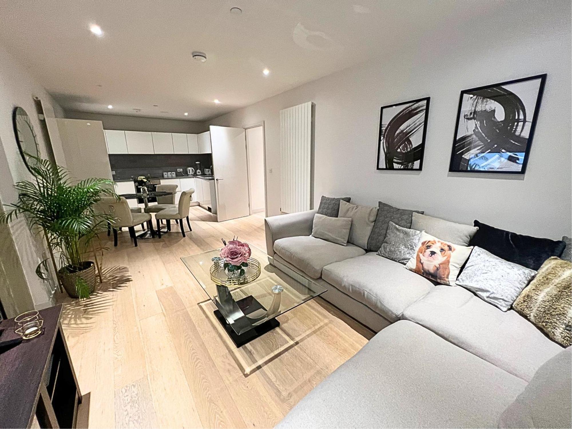 Stylish Apartment Docklands London Kültér fotó