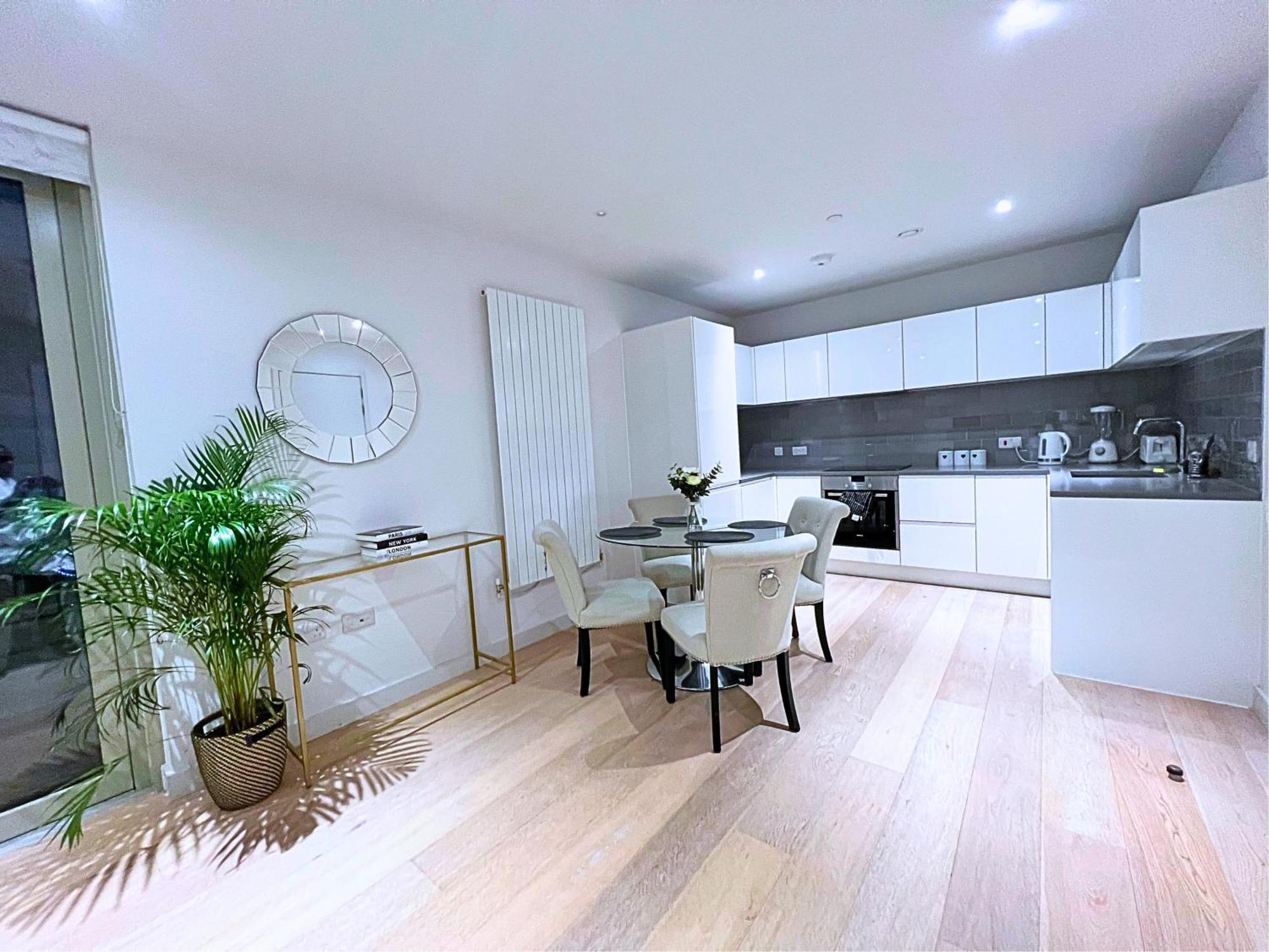 Stylish Apartment Docklands London Kültér fotó